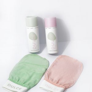Coffret - Duo gant exfoliant en soie corps