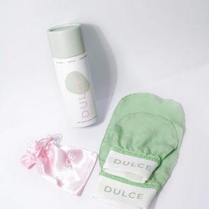 Coffret - Gant exfoliant en soie Corps + Visage