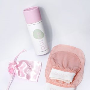 Coffret - Gant exfoliant en soie Corps + Visage